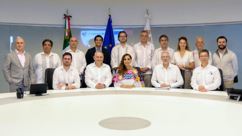 Impulsan Q. Roo y la Unión Europea proyectos sostenibles a partir del sargazo.