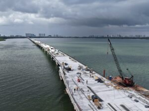 Inauguración del Puente Nichupté de Cancún, podría se en marzo o abril de 2026.