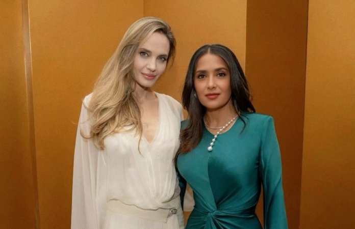 Rodajes discretos de Salma Hayek y Angelina Jolie en escenarios de Tulum y Riviera Maya.