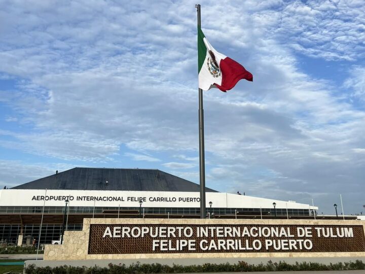 Caen vuelos y viajeros en el Aeropuerto Internacional de Tulum.
