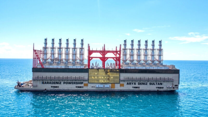 Instalarán central eléctrica flotante de 250 MW frente a costas de Q. Roo.