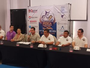Presentan la XV Edición de la Copa ANQR de Pesca Deportiva.
