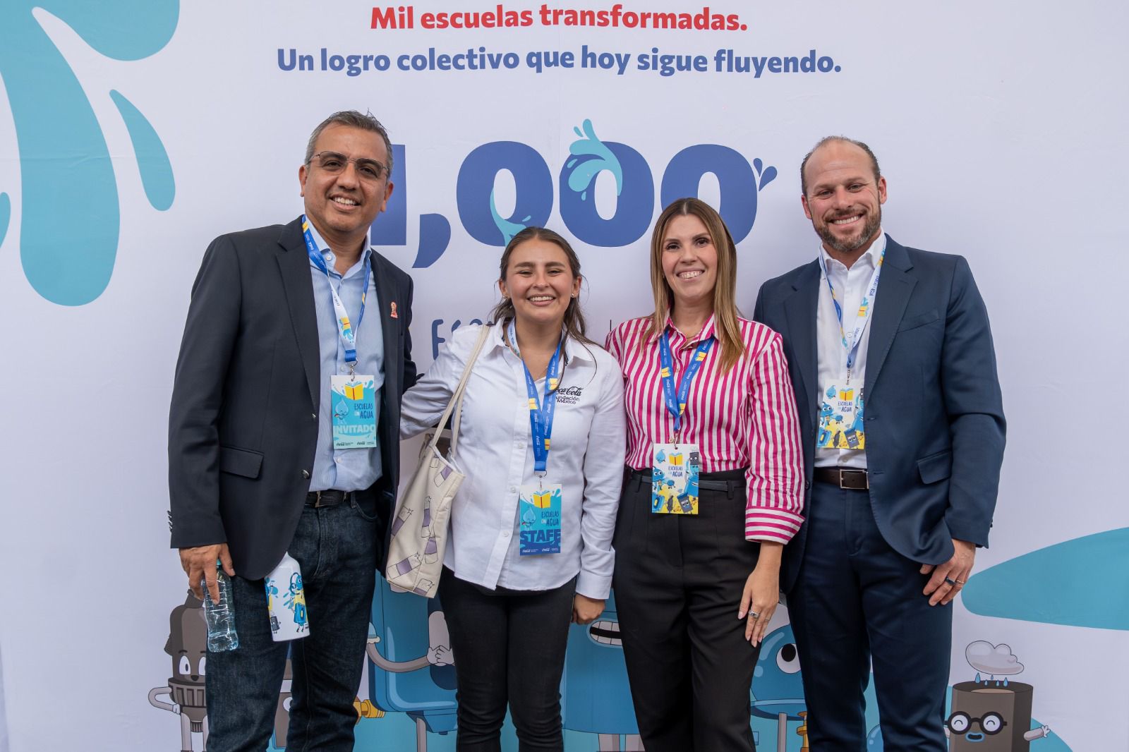 Escuelas con Agua alcanza 1,000 escuelas beneficiadas en México.