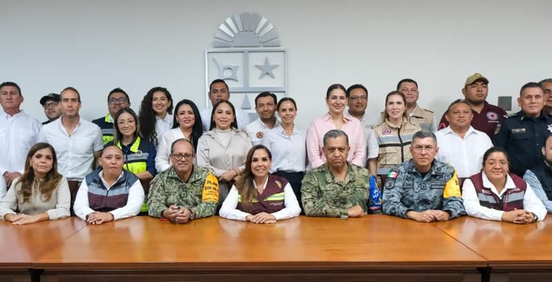 Instalan Comité Operativo para la Temporada de Lluvias y Ciclones 2026 en Q. Roo
