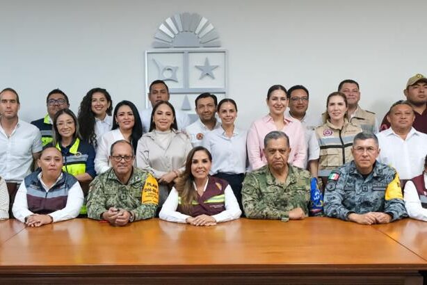 Instalan Comité Operativo para la Temporada de Lluvias y Ciclones 2026 en Q. Roo