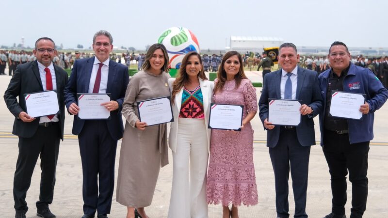 Reconocen a Quintana Roo por su participación en el Plan Kukulkán durante el Mundial 2026