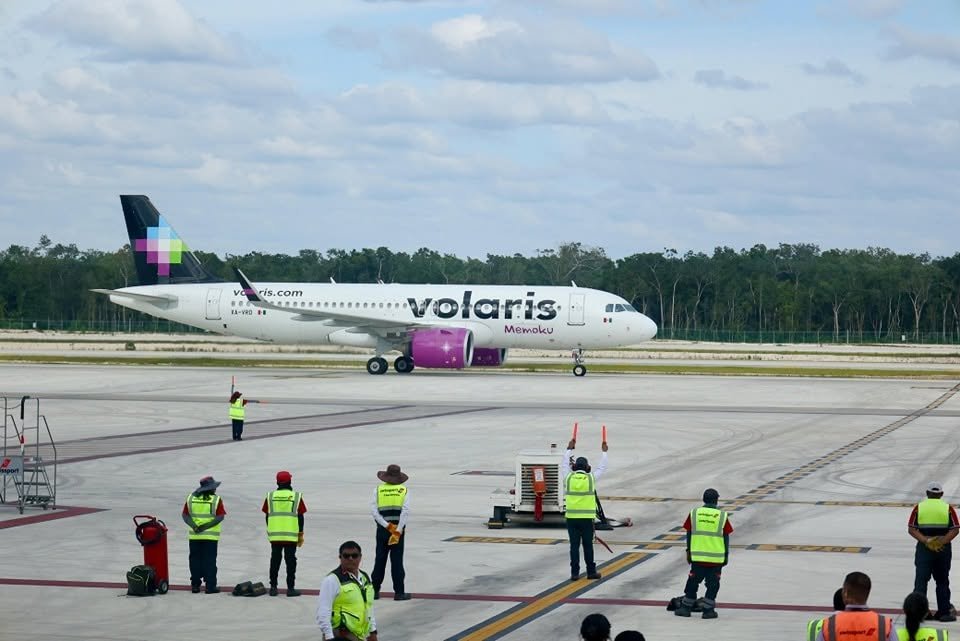 Volaris dejará de volar en el aeropuerto de Tulum.