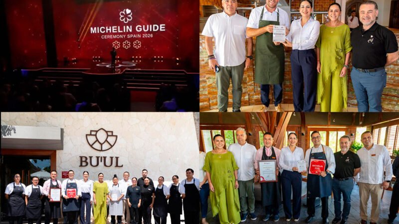 Cinco restaurantes de Playa del carmen obtuvieron distinciones de la Guía Michelin 2026