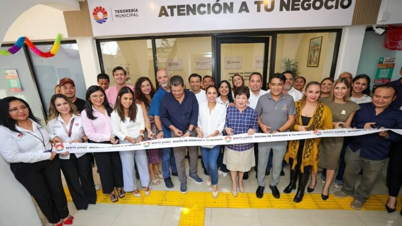 Abren oficina de atención a negocios.
